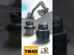 TM40 발굴기 최종 드라이브 배달