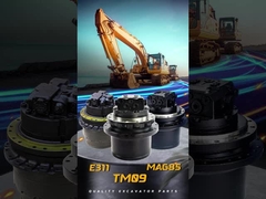 건설 기계 부품 TM09 최종 드라이브 MAG85 E311 여행 모터