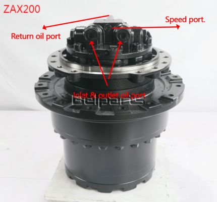 Belparts 굴삭기 HMGF36 ZX200 ZX200-6 유압 주행 모터 오일 누출 수리 9168003 9195451