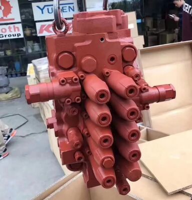 SH120 SH130 수압 메인 제어 밸브 Assy Sumtiom 발굴기 예비 부품 메인 제어 밸브