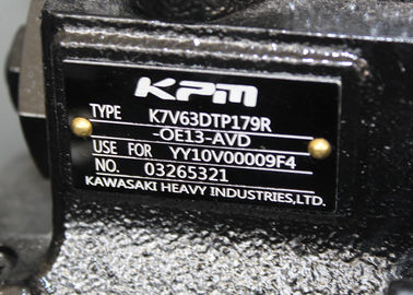 K7V63DTP179R-OE13-AVD YY10V00009F4 굴착기 유압 펌프 SK130 SK140 SK125SR SK135SR
